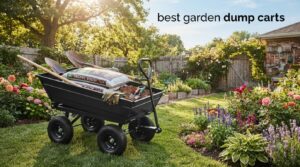 best garden dump carts