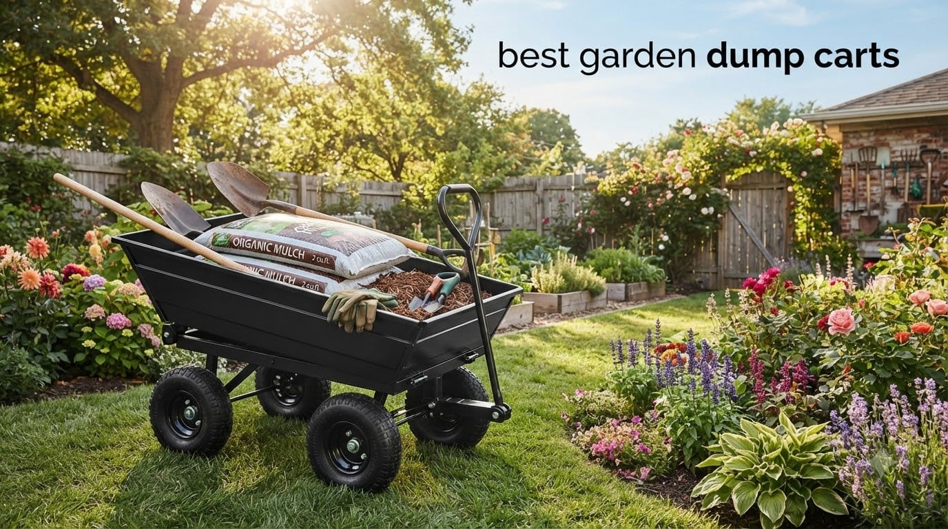 best garden dump carts