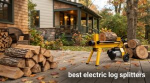 best electric log splitters