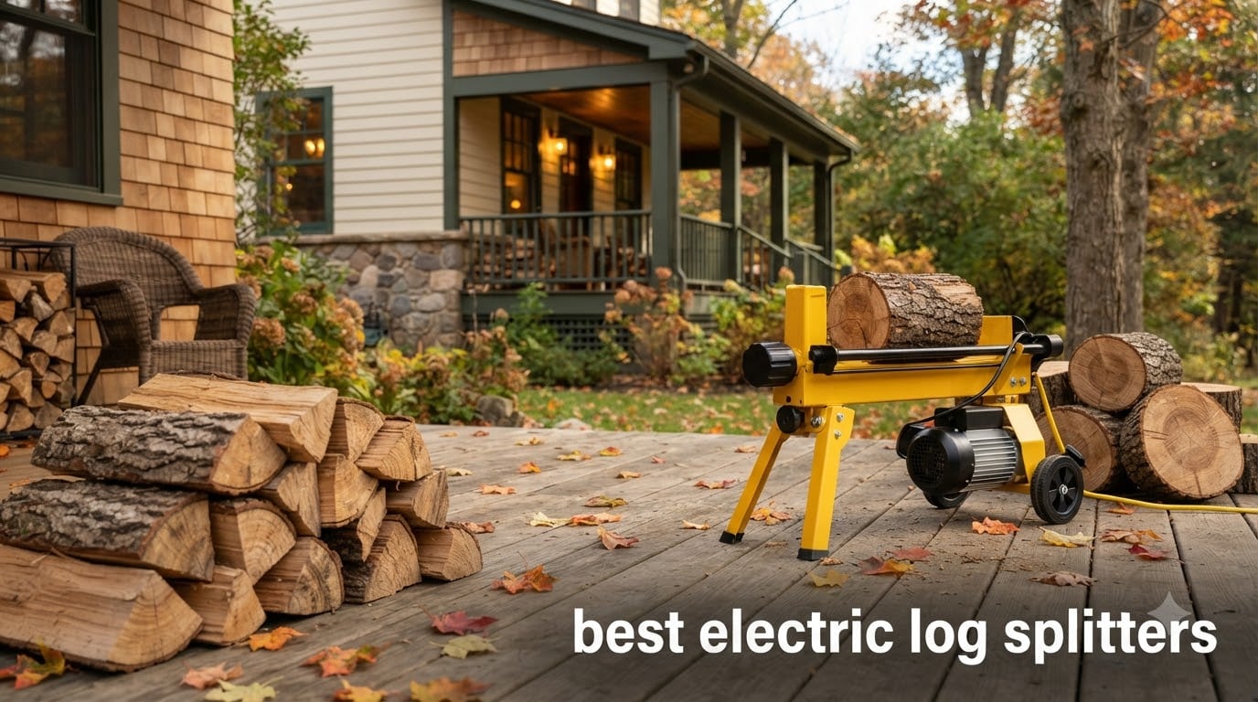 best electric log splitters