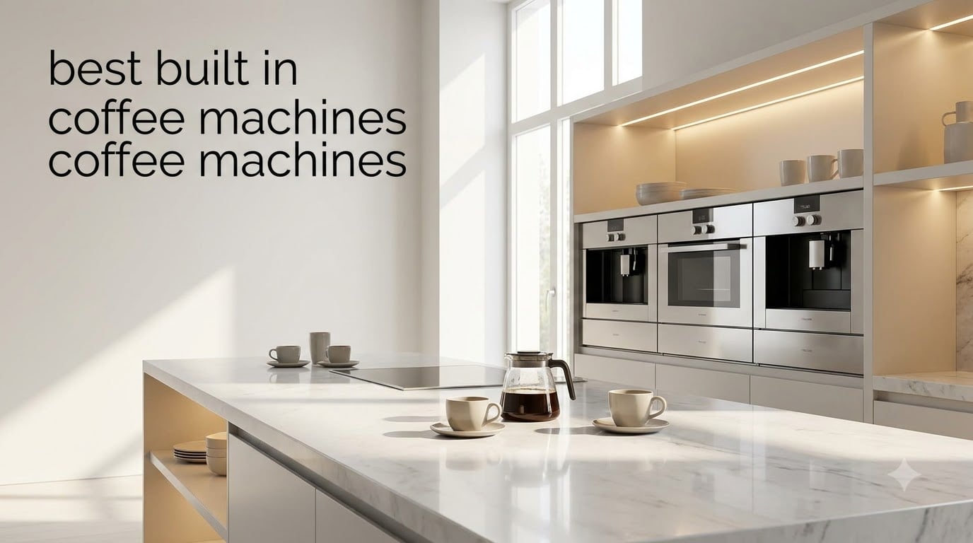 best built in coffee machines