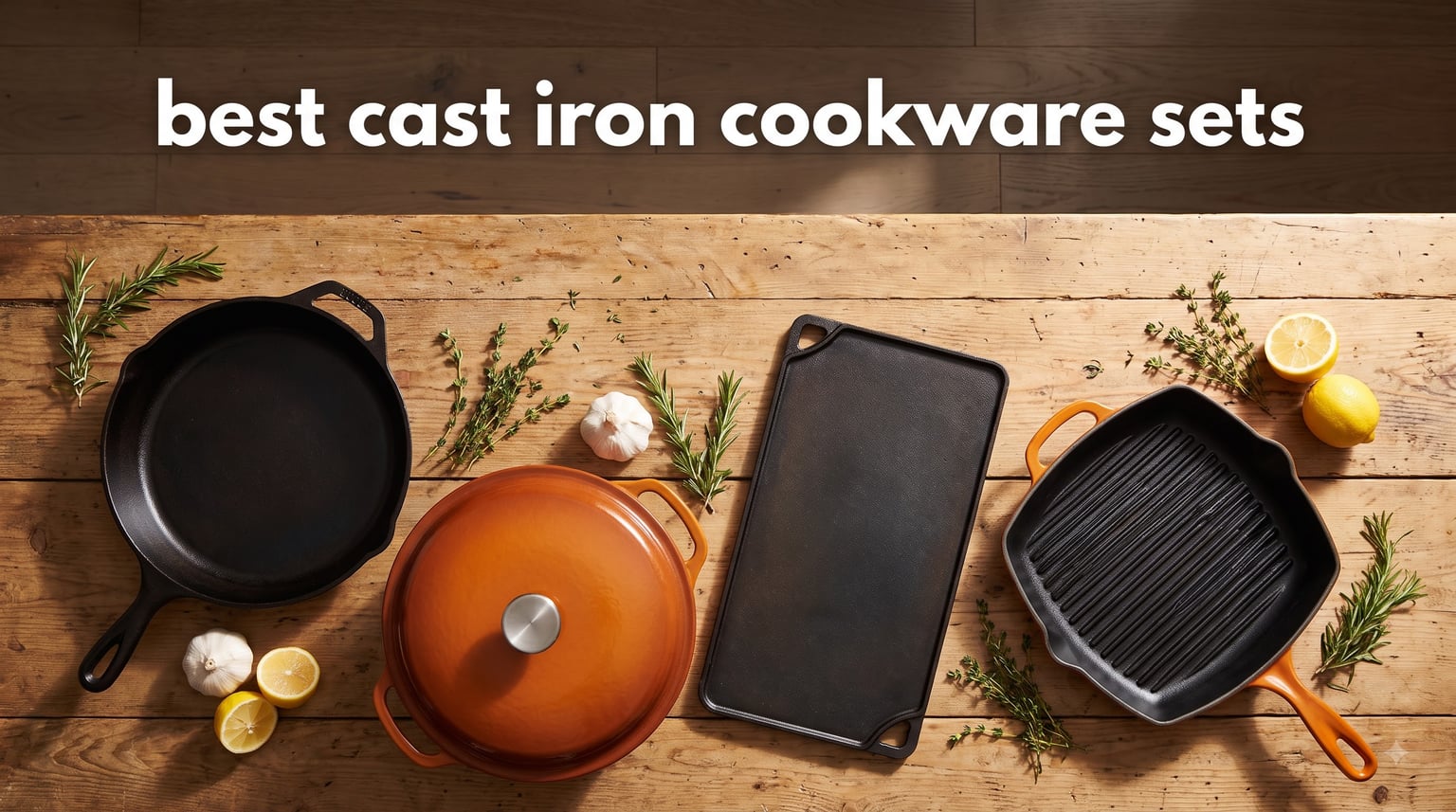 best cast iron cookware sets