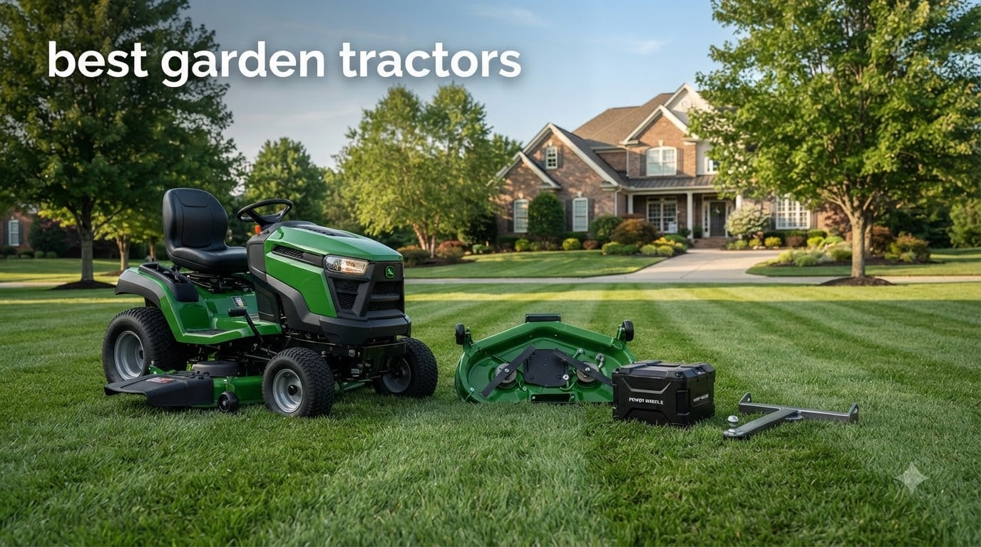 best garden tractors