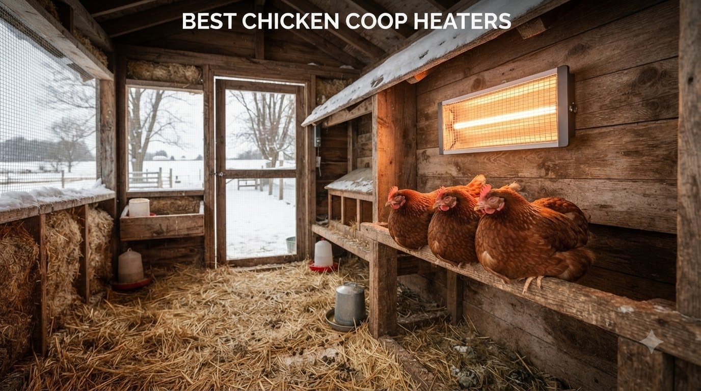best chicken coop heaters