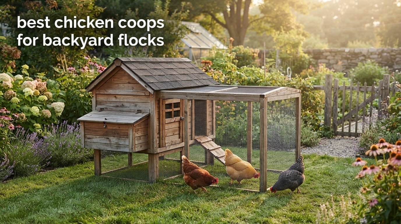 best chicken coops for backyard flocks