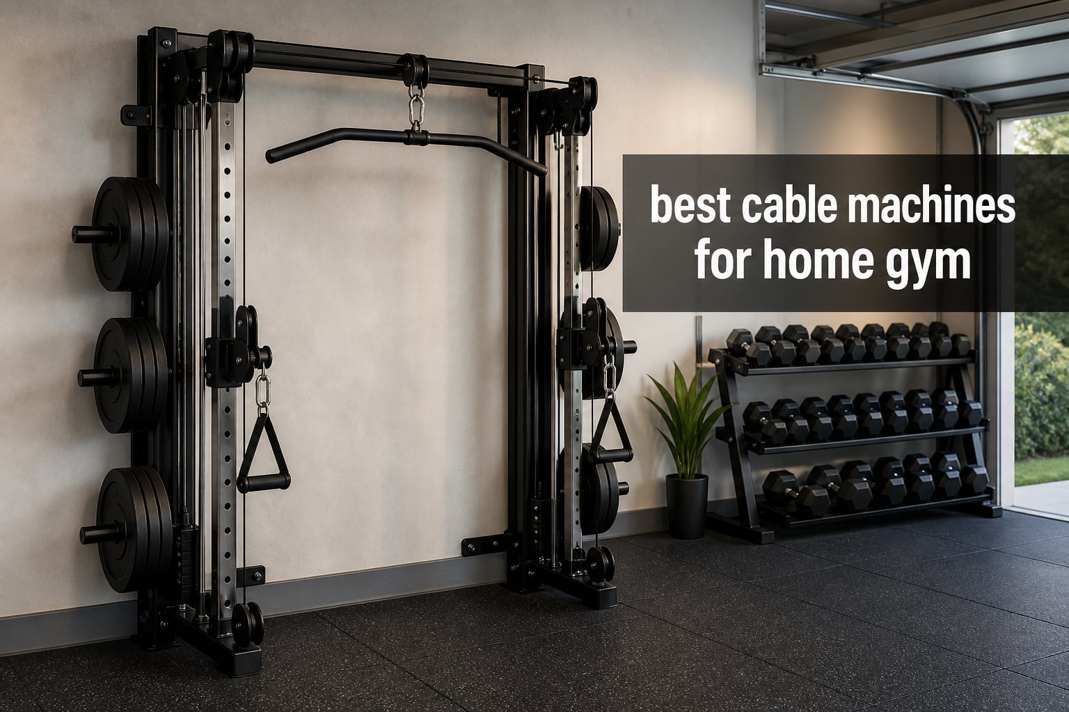 best cable machines for home gym