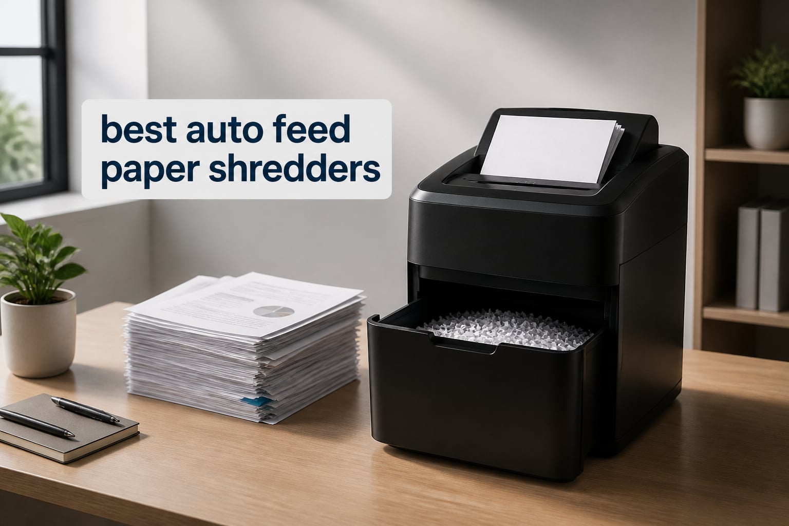 best auto feed paper shredders