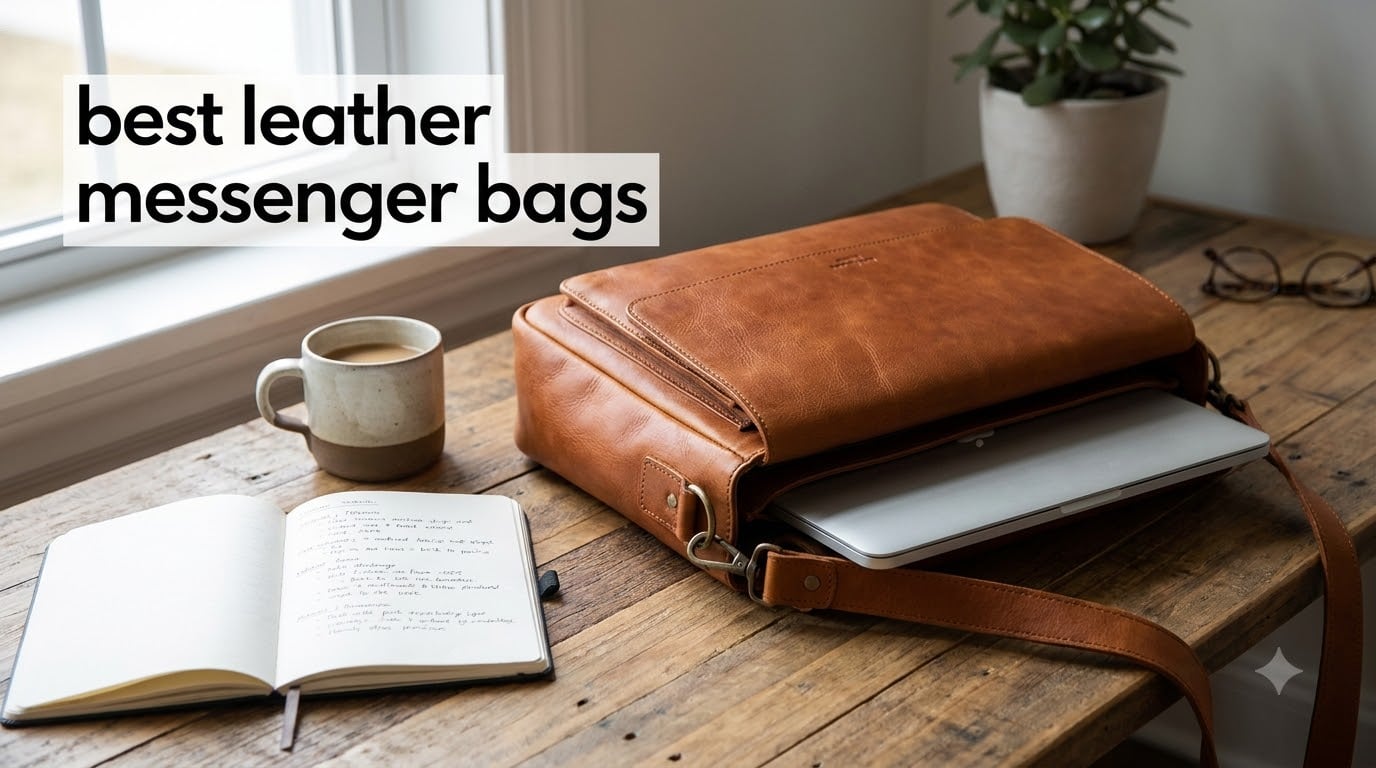 best leather messenger bags