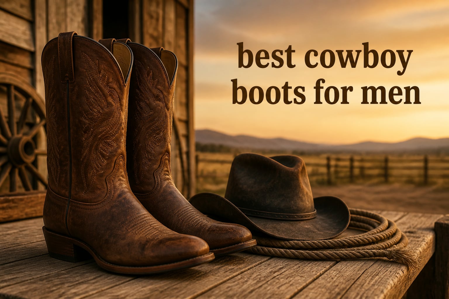 best cowboy boots for men
