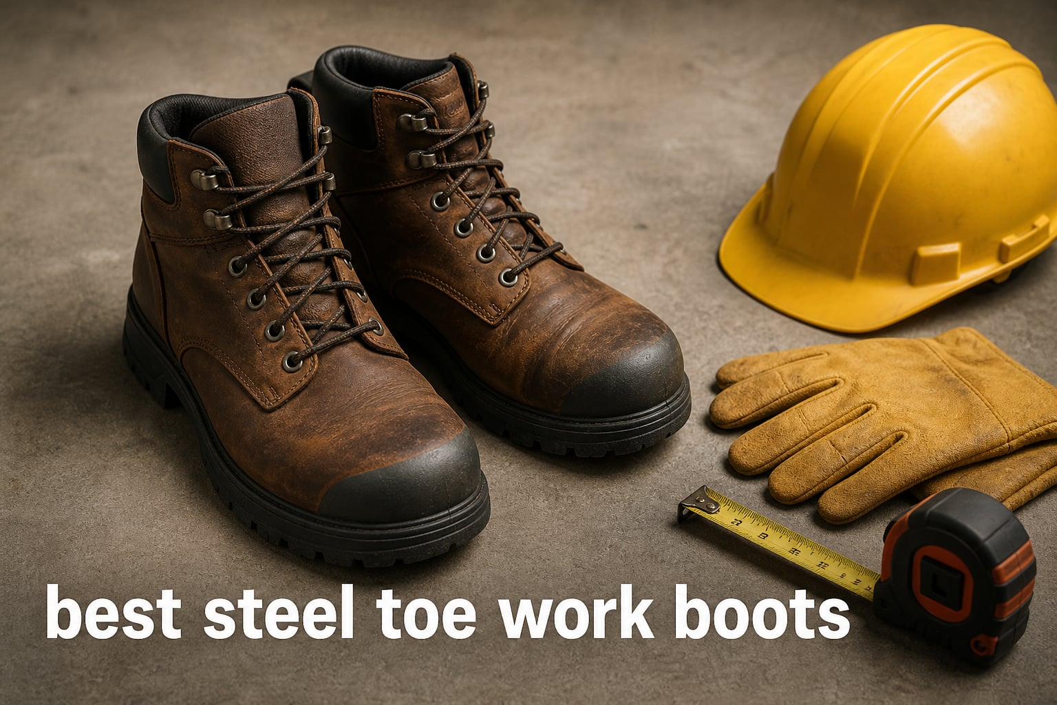 best steel toe work boots