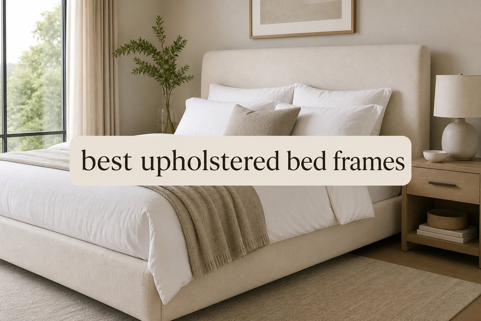 best upholstered bed frames