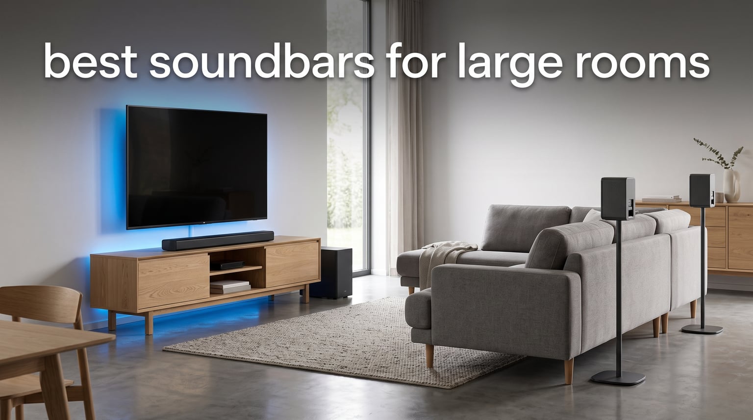 best soundbars for large rooms