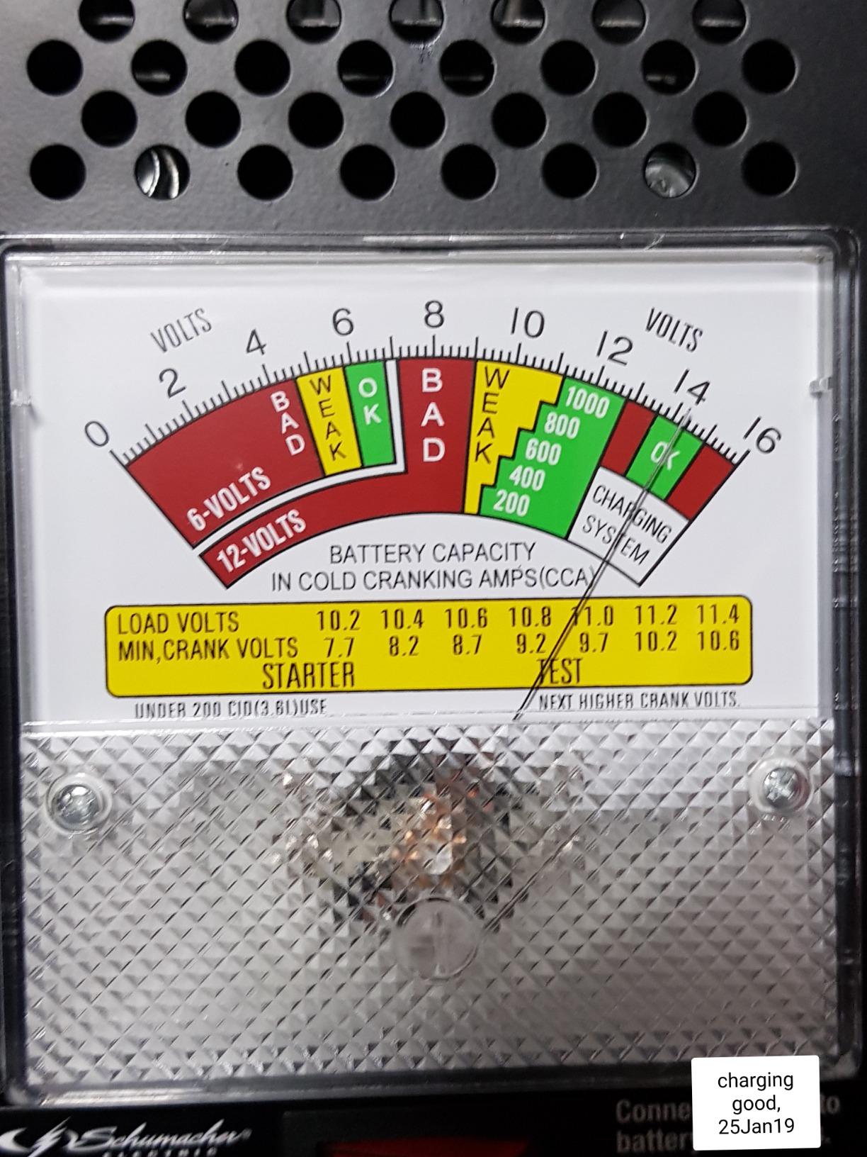 Schumacher Electric Battery Load Tester, 6V/12V – BT-100 customer photo 2