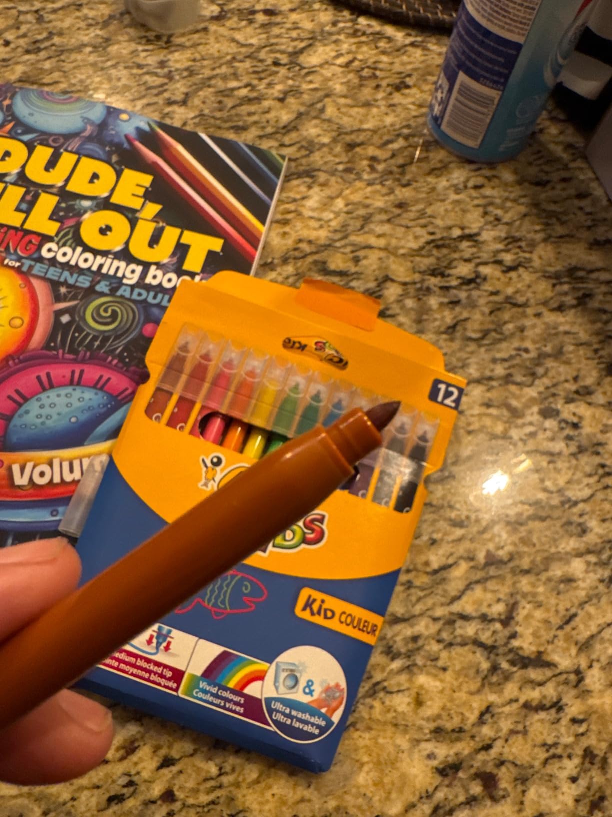BIC Kids Evolution Triangle Coloured Pencils, Ideal for Small Kids 2 Years and Up, Extra Resistant, 12 Pack customer photo 2