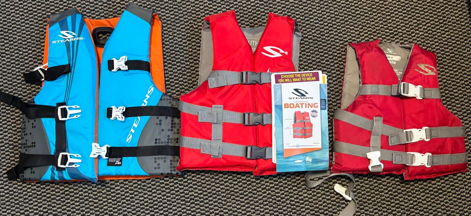 Stearns Kids Life Vest, USCG Approved Type III Life Jacket for Children 30 to 50 lbs, Youth PFD for Boating, Swimming, Watersports, Pool, Beach, & More customer photo 2
