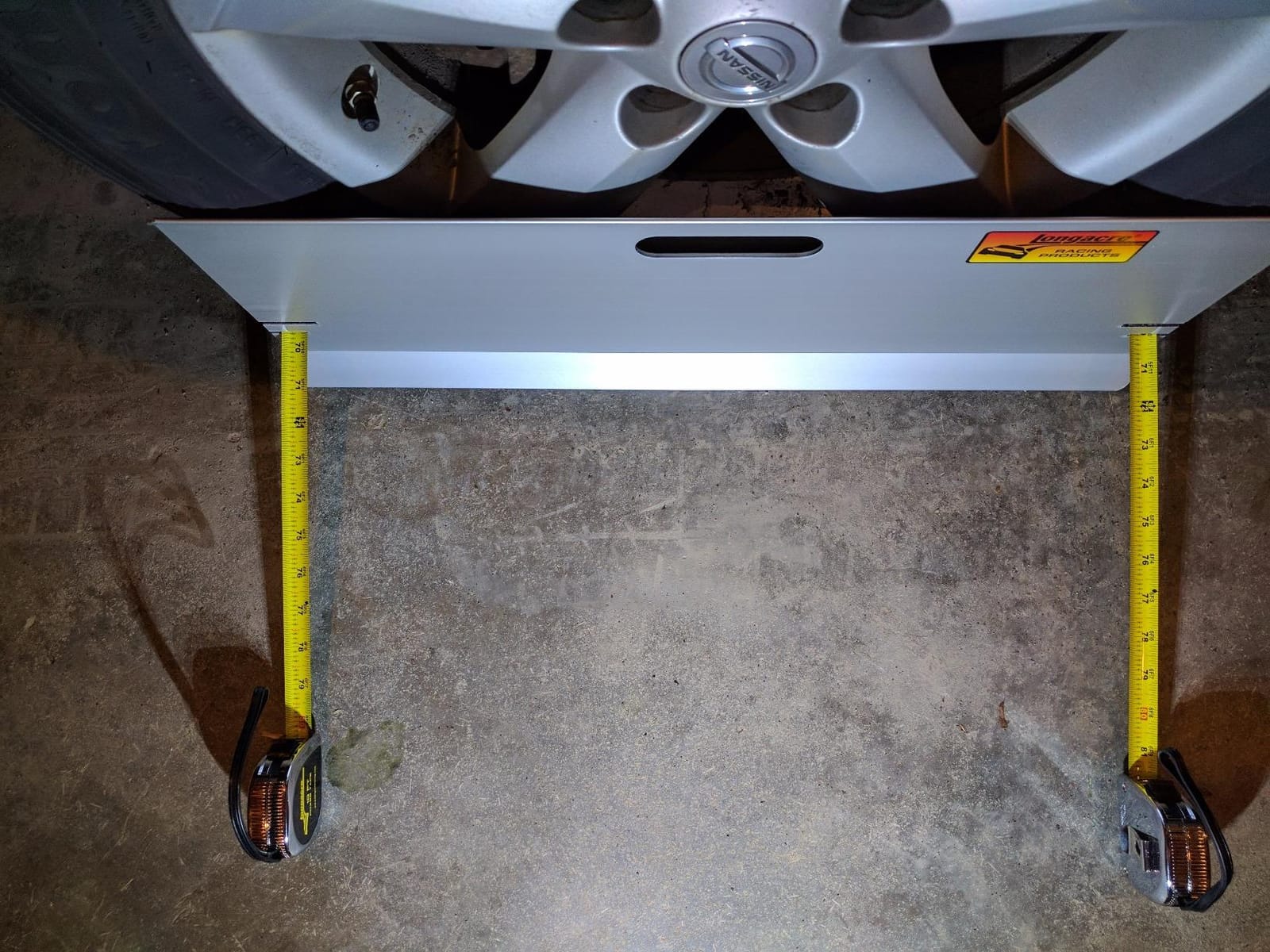 Longacre Racing 79501 Aluminum Toe-in Plates with Magnets and Two Tape Measures, Integrated Magnets Allow One Man Operation, Quick and Easy Way to Check Toe-in customer photo 2