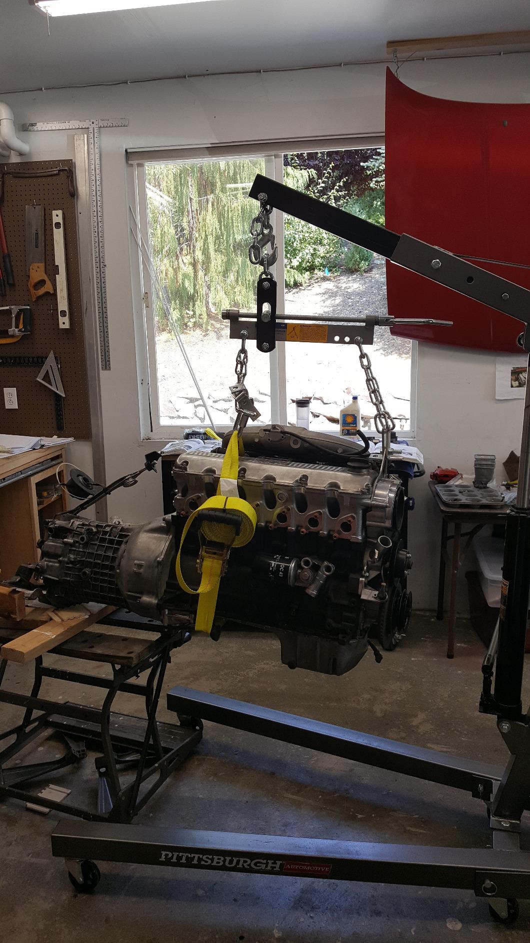 OTC 4305 Engine Load Leveler - 1,500 lb. Capacity | Use with Hoist or Crane to Lift and Position Heavy/Bulky Items Like Engines, Transmissions, Differentials, and More customer photo 2