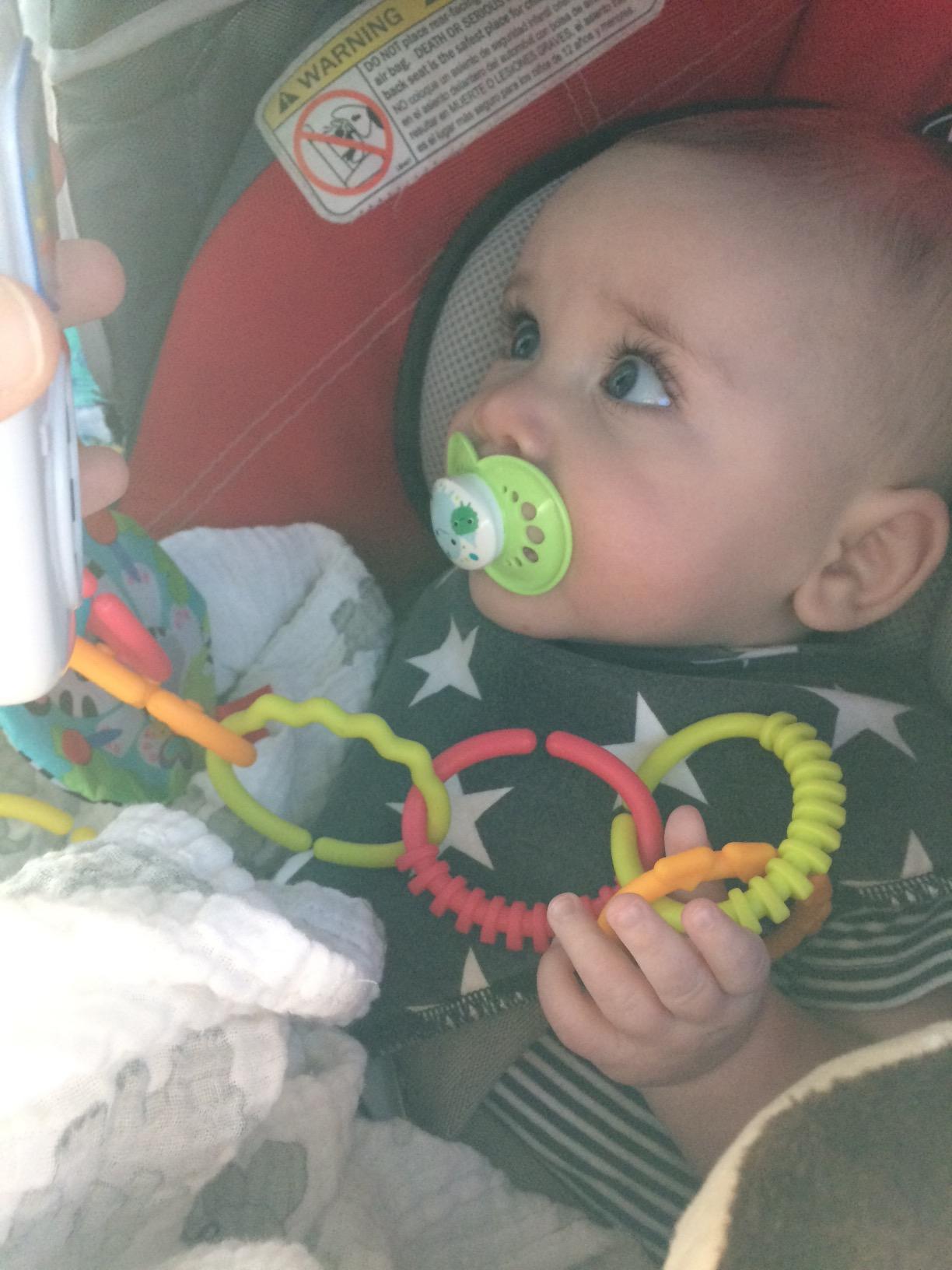 Baby Einstein Take Along Tunes Musical Toy, Ages 3 Months + customer photo 2