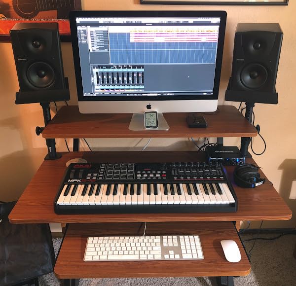 On-Stage On-Stage WS7500 Series Wood Studio Workstation - Rosewood customer photo 1