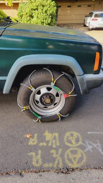 SCC Z-583 Z-Chain Extreme Performance Cable Tire Traction Chain - Set of 2 customer photo 2