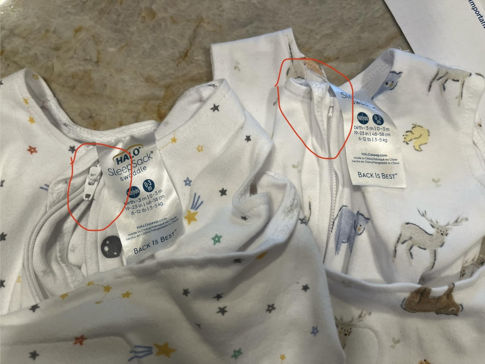 HALO 100% Cotton Sleepsack Swaddle, 3-Way Adjustable Wearable Blanket, TOG 1.5, Sage, Newborn, 0-3 Months customer photo 2