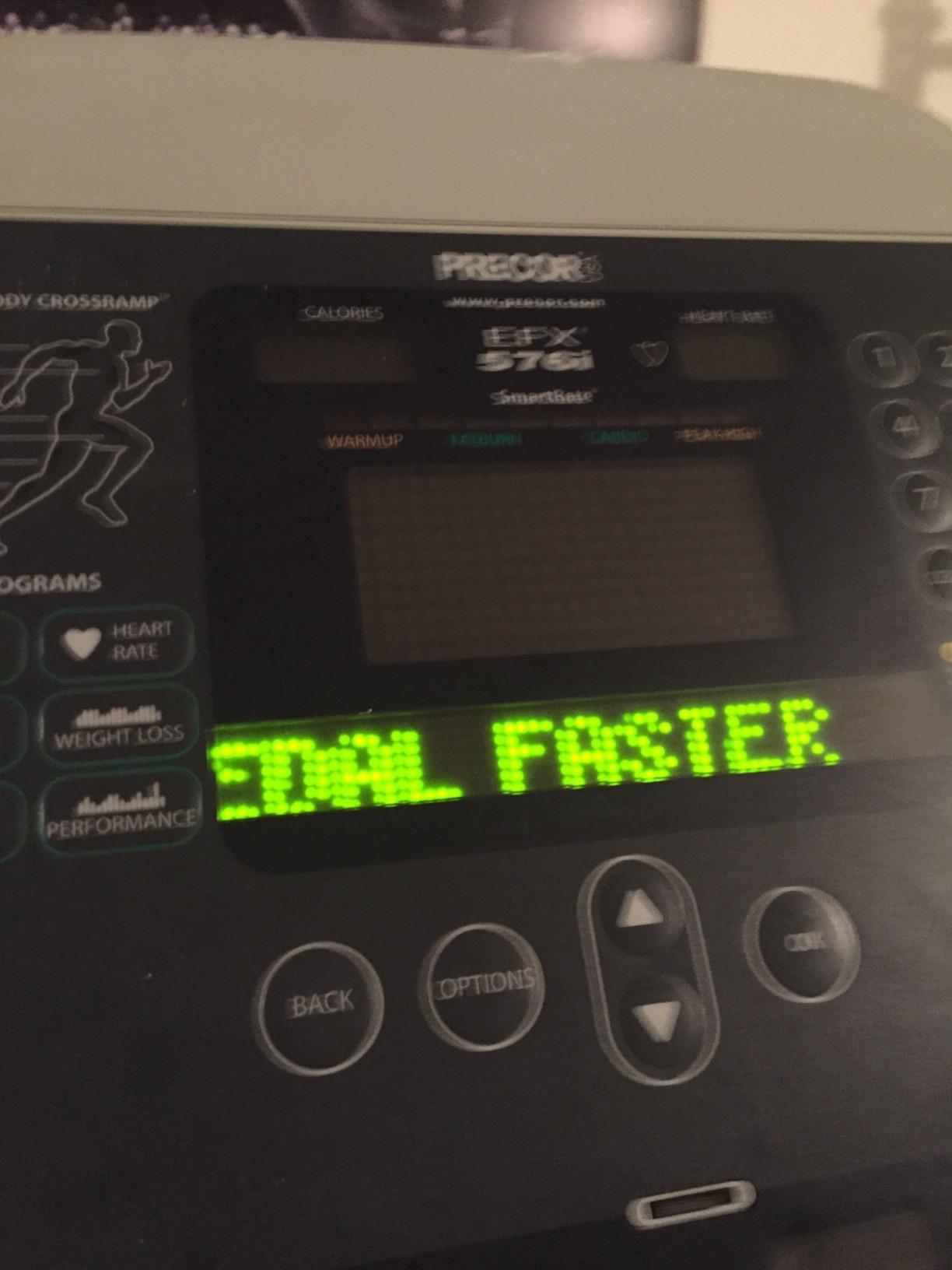 Precor EFX 576i Premium Commercial Series Elliptical Fitness Crosstrainer customer photo 1