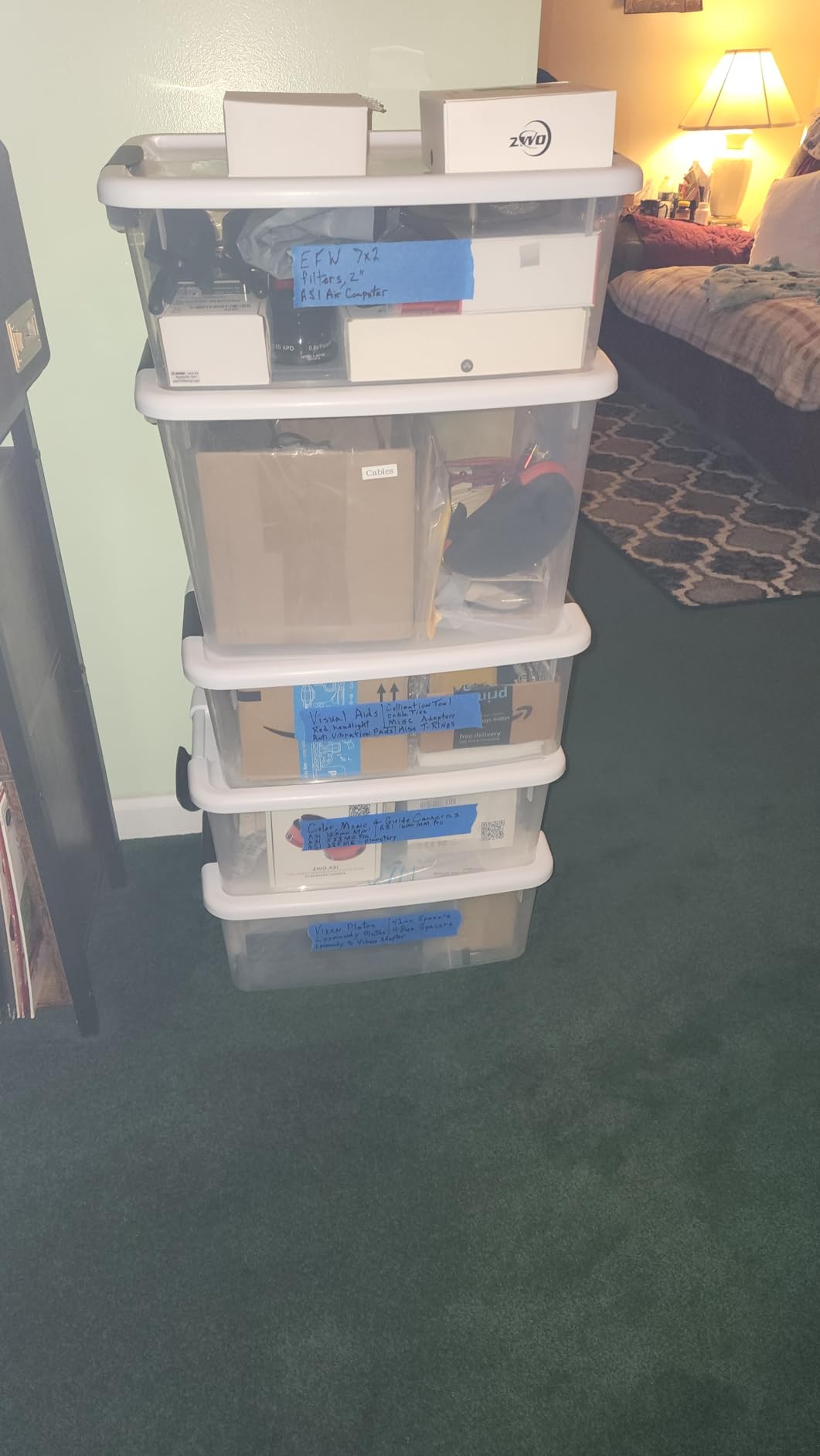 Sterilite Ultra Latch Box with Lids, 30 Quart, 6-Pack | Heavy-Duty Stackable Plastic Containers customer photo 1