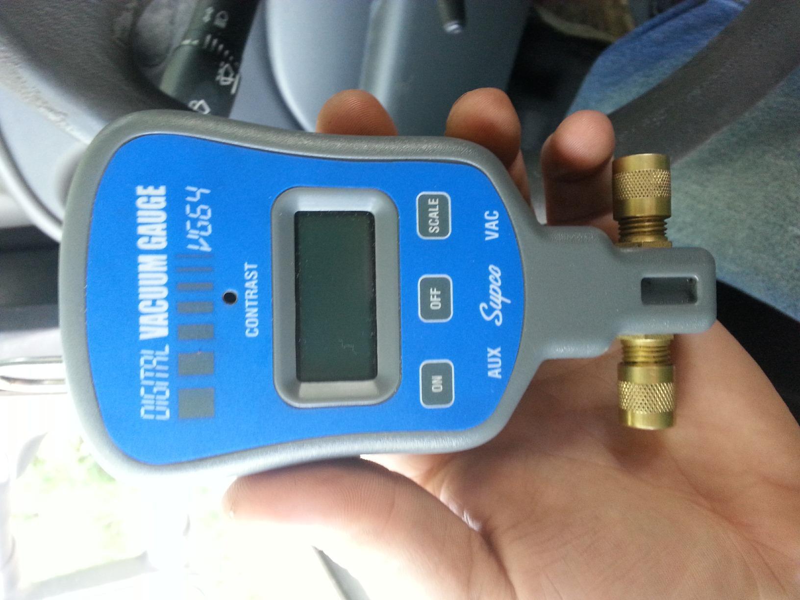 Supco VG64 Digital Vacuum Gauge, 0 to 12000 Microns | Pressure Tester Tool for HVAC and Refrigeration Service and Maintenance, 10 Percent Accuracy, 1/4 in Male Flare Fitting customer photo 1