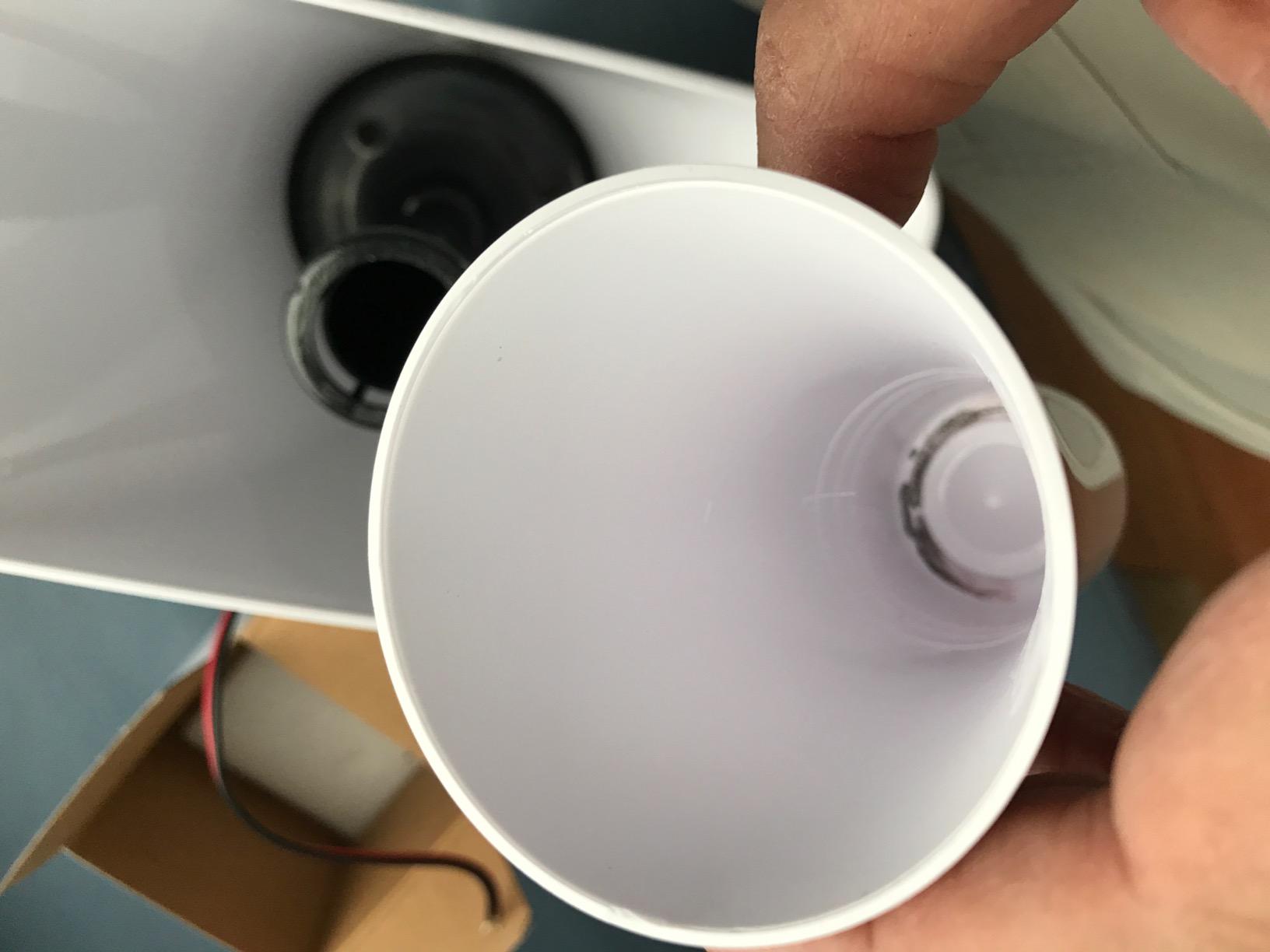 Pyle Indoor/Outdoor PA Horn Speaker - 8” Portable PA Speaker with 8 Ohms Impedance & 65 Watts Peak Power, Mounting Bracket & Hardware Included customer photo 1