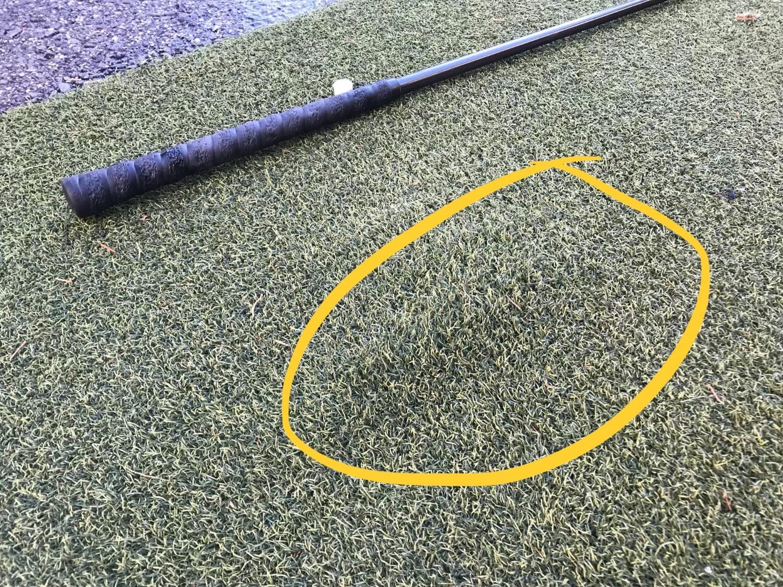 Dura-Pro Premium Turf Indoor/Outdoor Golf Mat. Bonus Tray + 3 Tees customer photo 1
