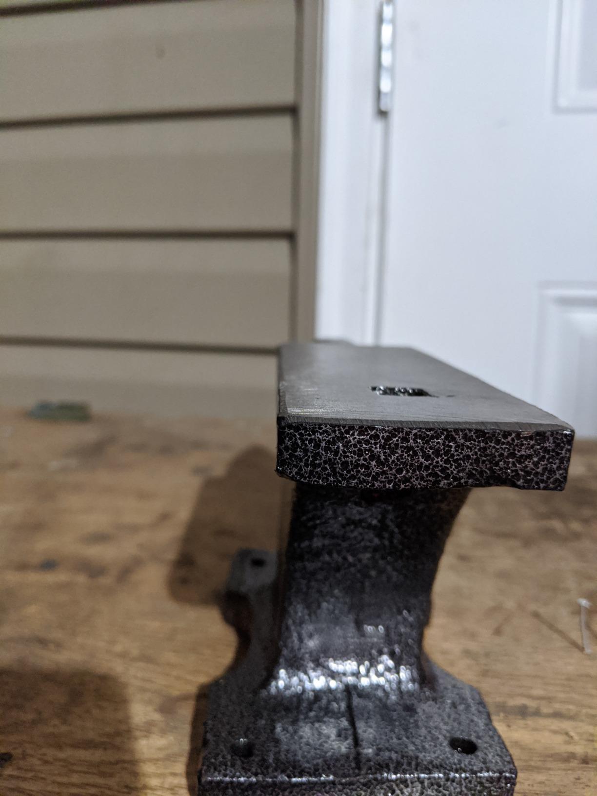 Olympia Tools 9-Pound Cast Iron Hobby Anvil 38-789, Gray customer photo 2