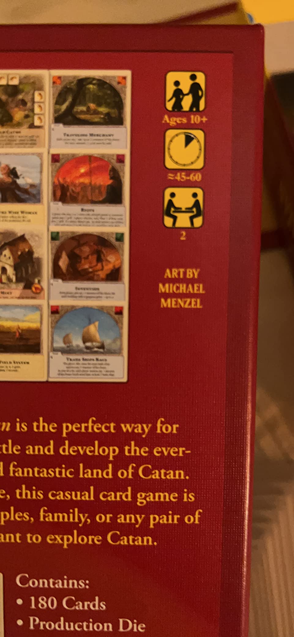 CATAN Rivals for CATAN Card Game - Build, Trade and Conquer! Strategy Game, Family Fun for Kids and Adults, Ages 10+, 2 Players, 45-60 Minute Playtime customer photo 2