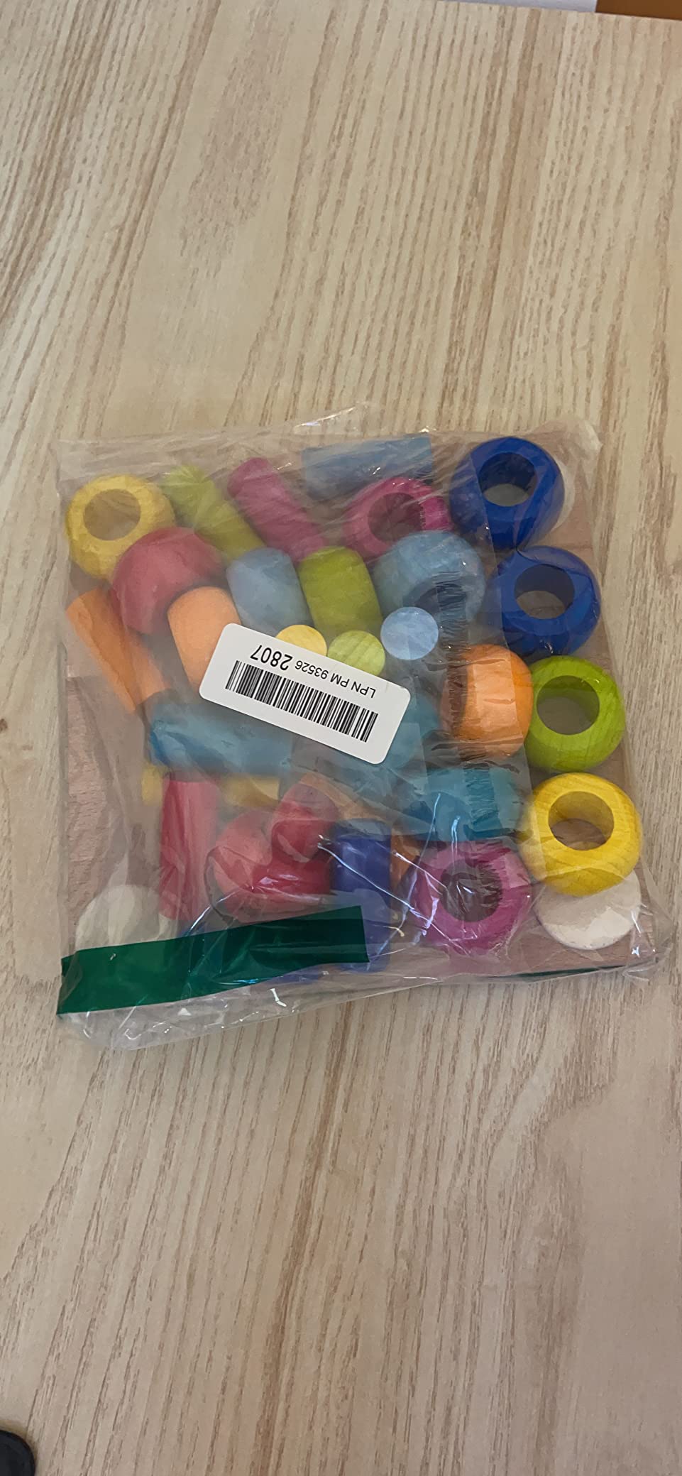 HABA Rainbow Whirls Wooden Sorting & Stacking Rings Shape Sorter, Educational Toys for 2 Year Old & Up, Color Sorting Fine Motor Toys, Made in Germany customer photo 1