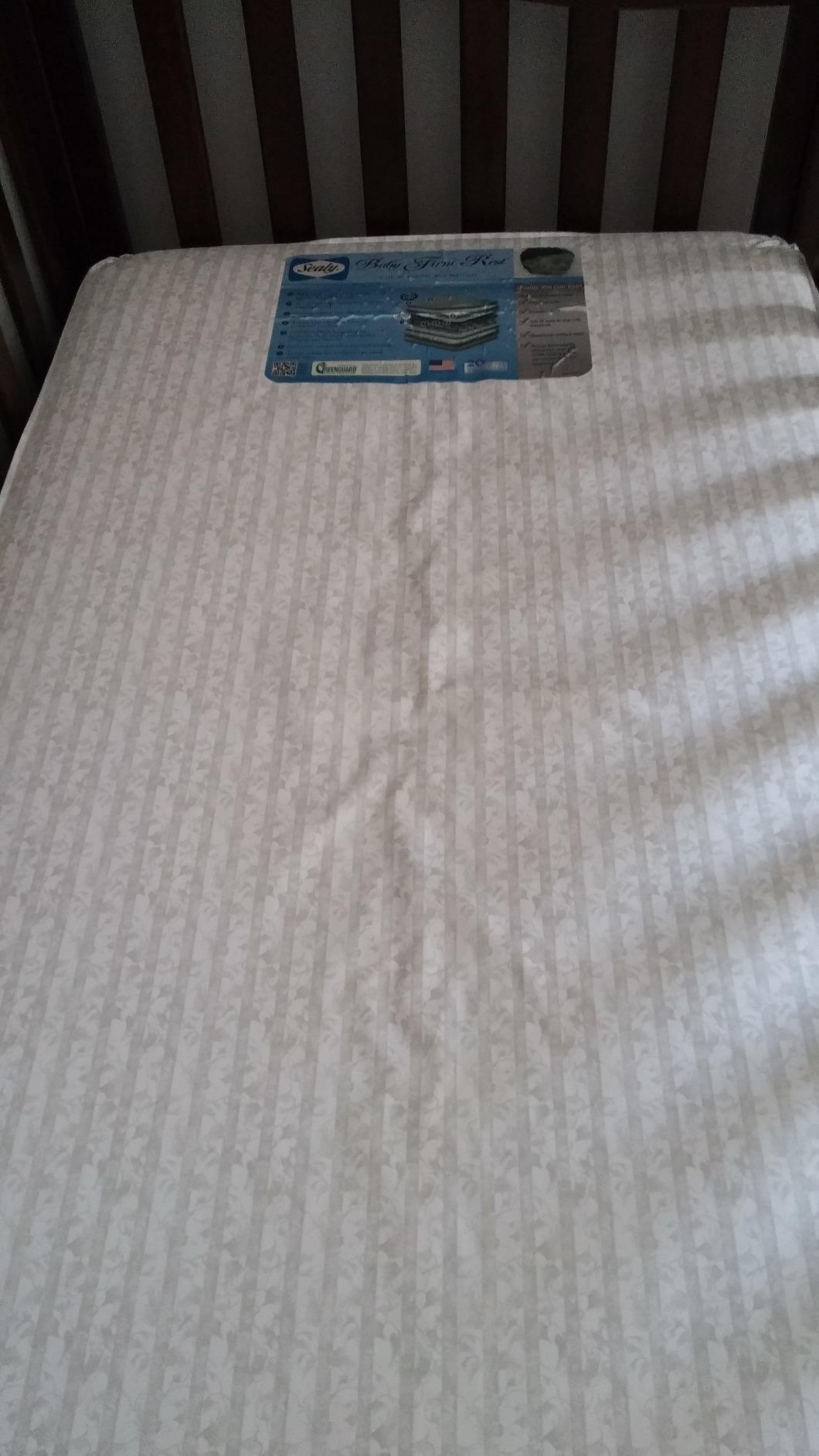 Sealy Baby Infant & Toddler Crib Mattress, Firm Rest 2 Stage, 204 Coils, Waterproof Breathable, Non Toxic, GREENGUARD GOLD Certified, Made in USA, 52x28 customer photo 2