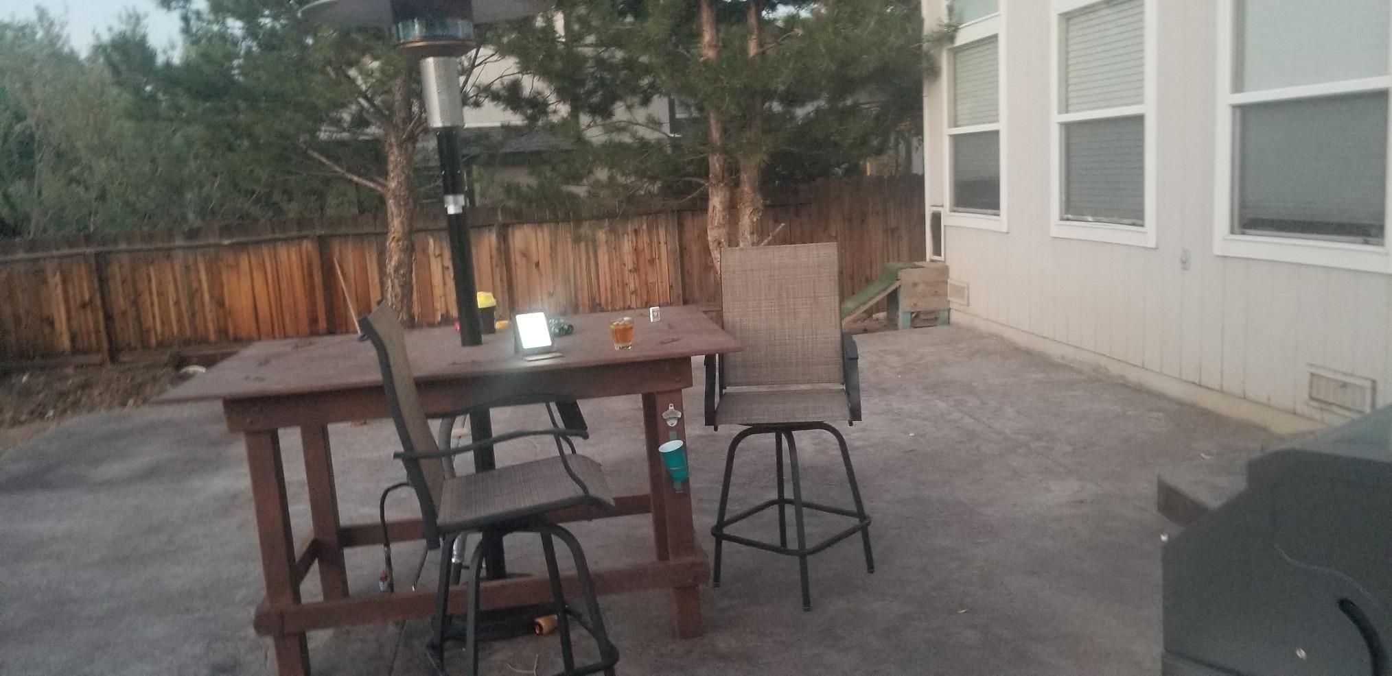 SunGlo Portable Patio Heater, natural gas, black, 50,000 BTU customer photo 1