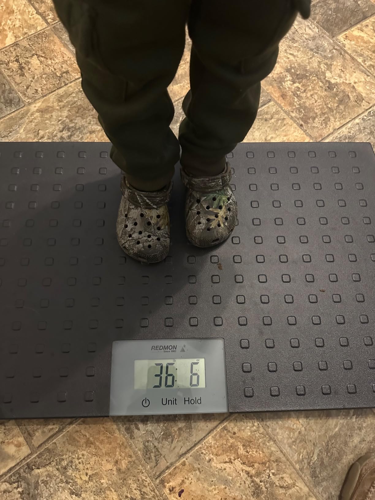 Redmon Digital Dog Scale for Large Pet & Animal with Non-Skid Mat, 225 Lb Capacity, Black - Portable Weighing Scale for Dogs, Puppies, Cats, and Livestock customer photo 1