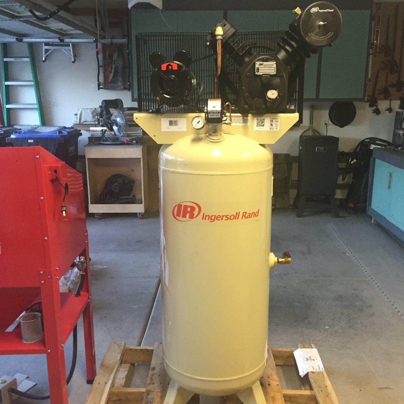 Ingersoll Rand 2340L5-V 5 HP Type 30 Two-Stage Air Compressor customer photo 1