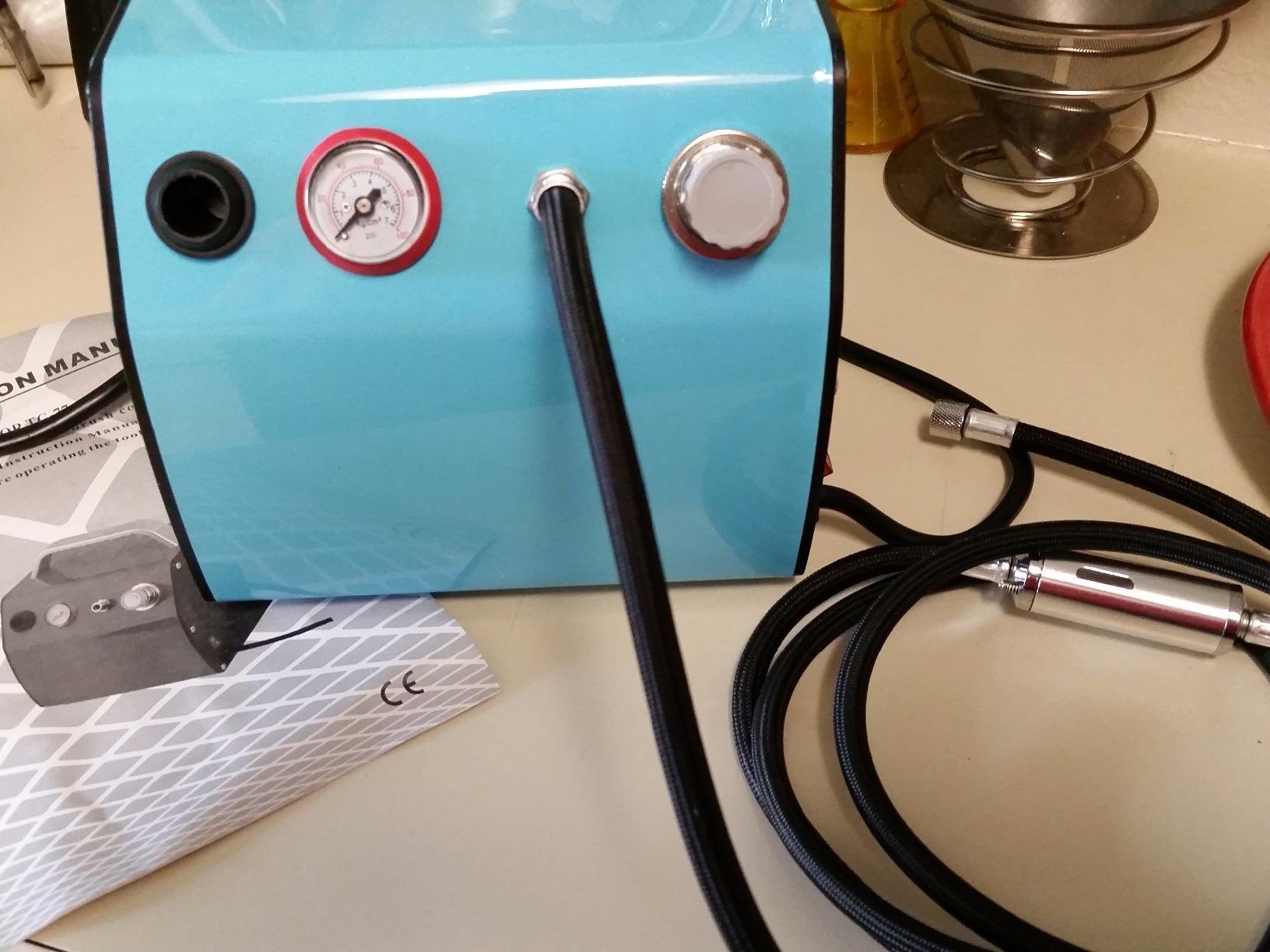 Master Airbrush TC-77 Airbrush Compressor with Small Tank & Regulator customer photo 1