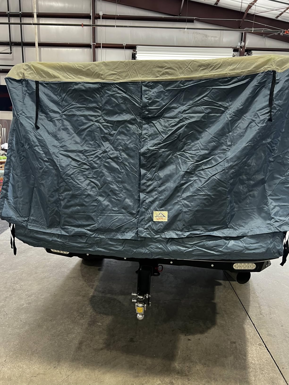 DAC Full-Size Truck Bed Tent for Caps– Fits Ford F-150, Chevy Silverado, Toyota Tundra, Tacoma (2005+), Tailgate ≥ 58