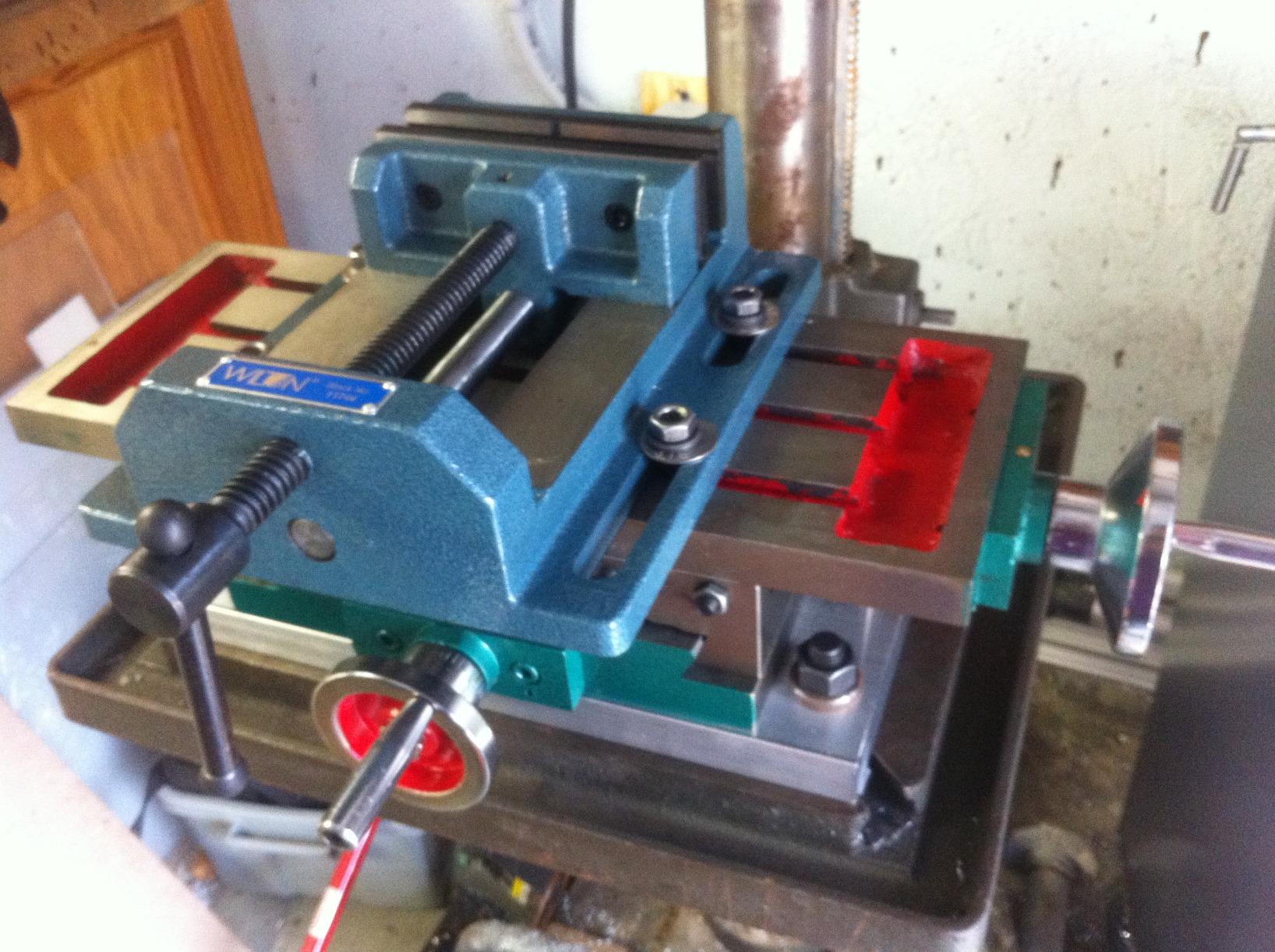 Wilton Low-Profile Drill Press Vise, 4