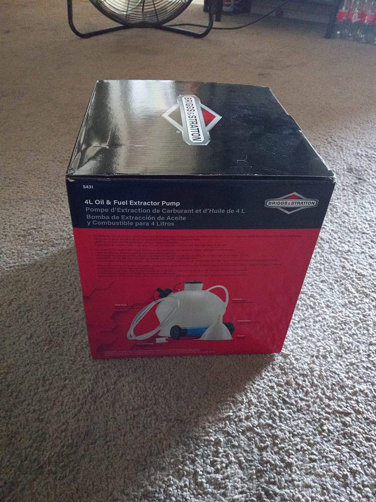 Briggs & Stratton 5430K Oil Extractor Kit - Genuine OEM No-Mess Vacuum Pump for Lawn Mowers, Snow Blowers & Generators, 1.6-Liter customer photo 2
