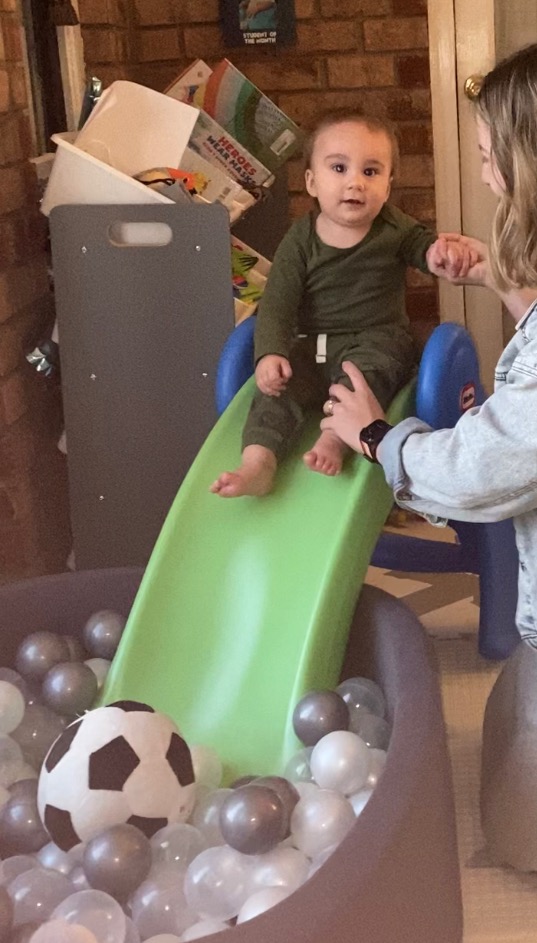 Little Tikes Junior Play Slide Green/Blue, 5 ft or less customer photo 2