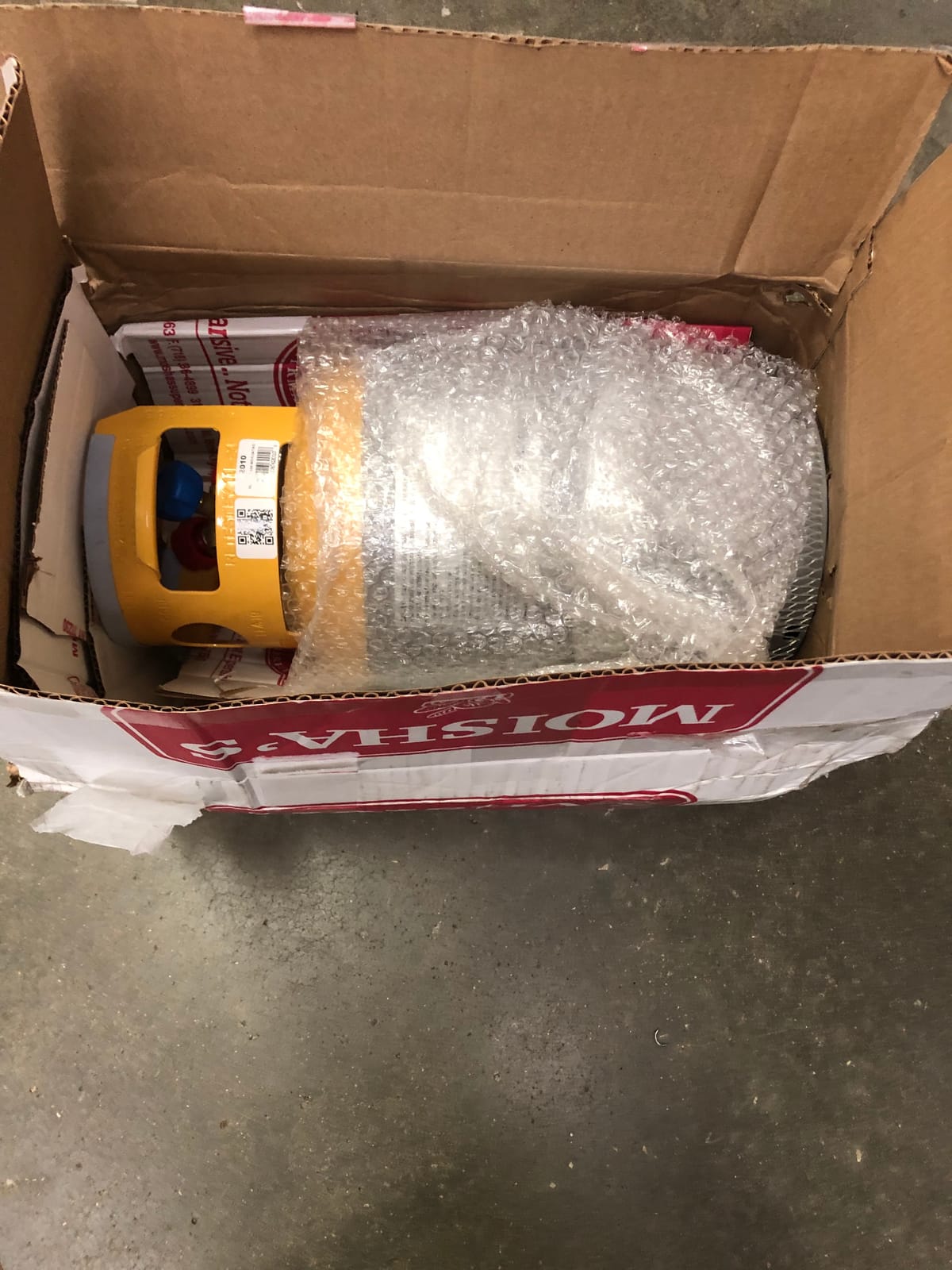 Mastercool 62010 30 lb Refrigerant Recovery Cylinder customer photo 1