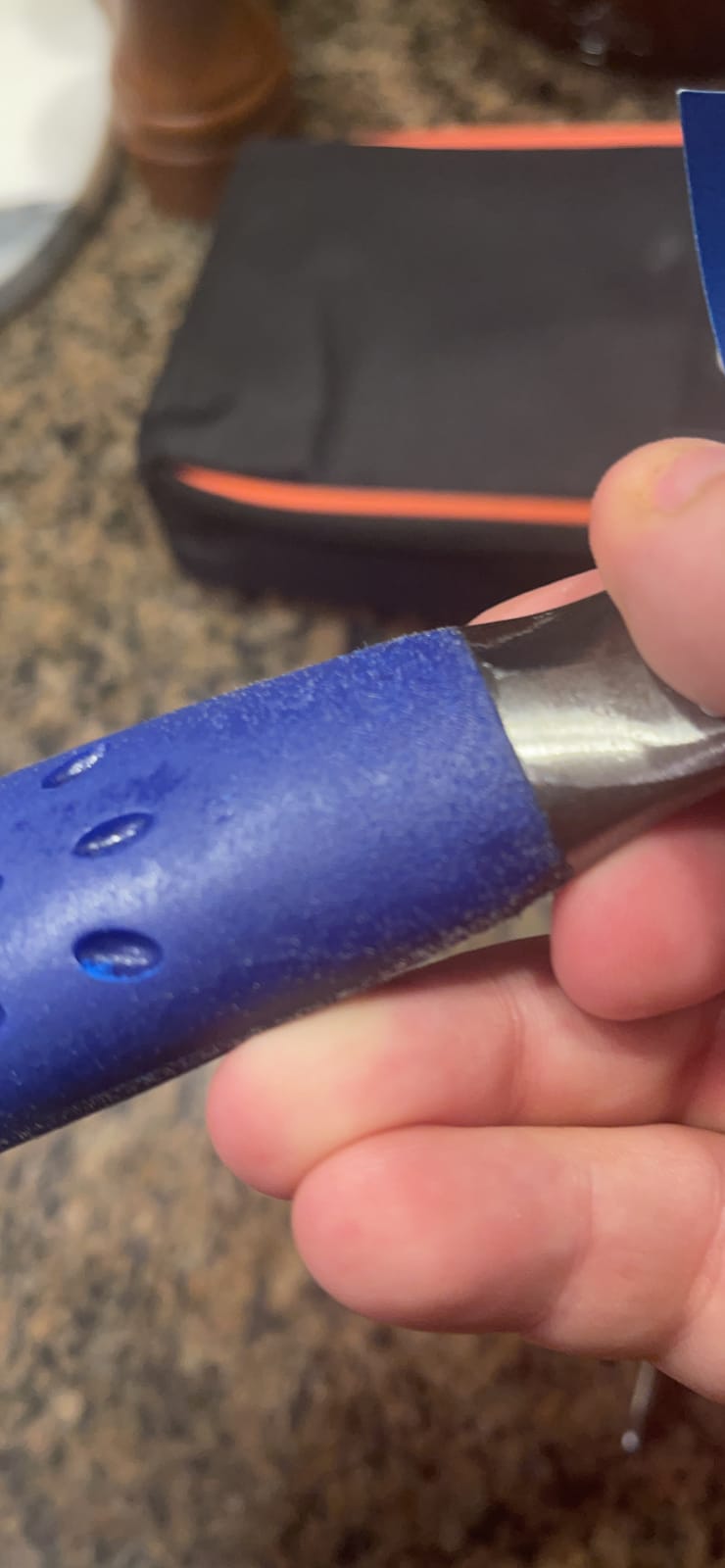 ESTWING Ball Peen Hammer - 16 oz Metalworking Tool with Forged Steel Construction & Shock Reduction Grip - E3-16BP customer photo 2