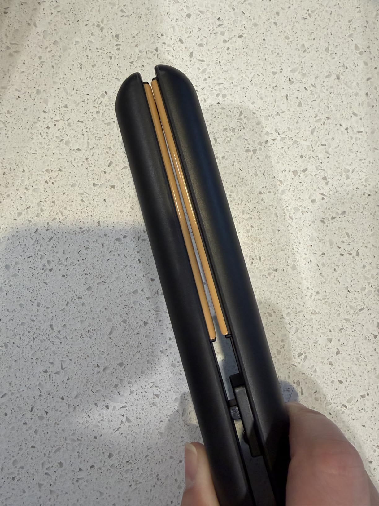 CHI Tourmaline Ceramic Mini Flat Iron, Hair Straightener, 0.75