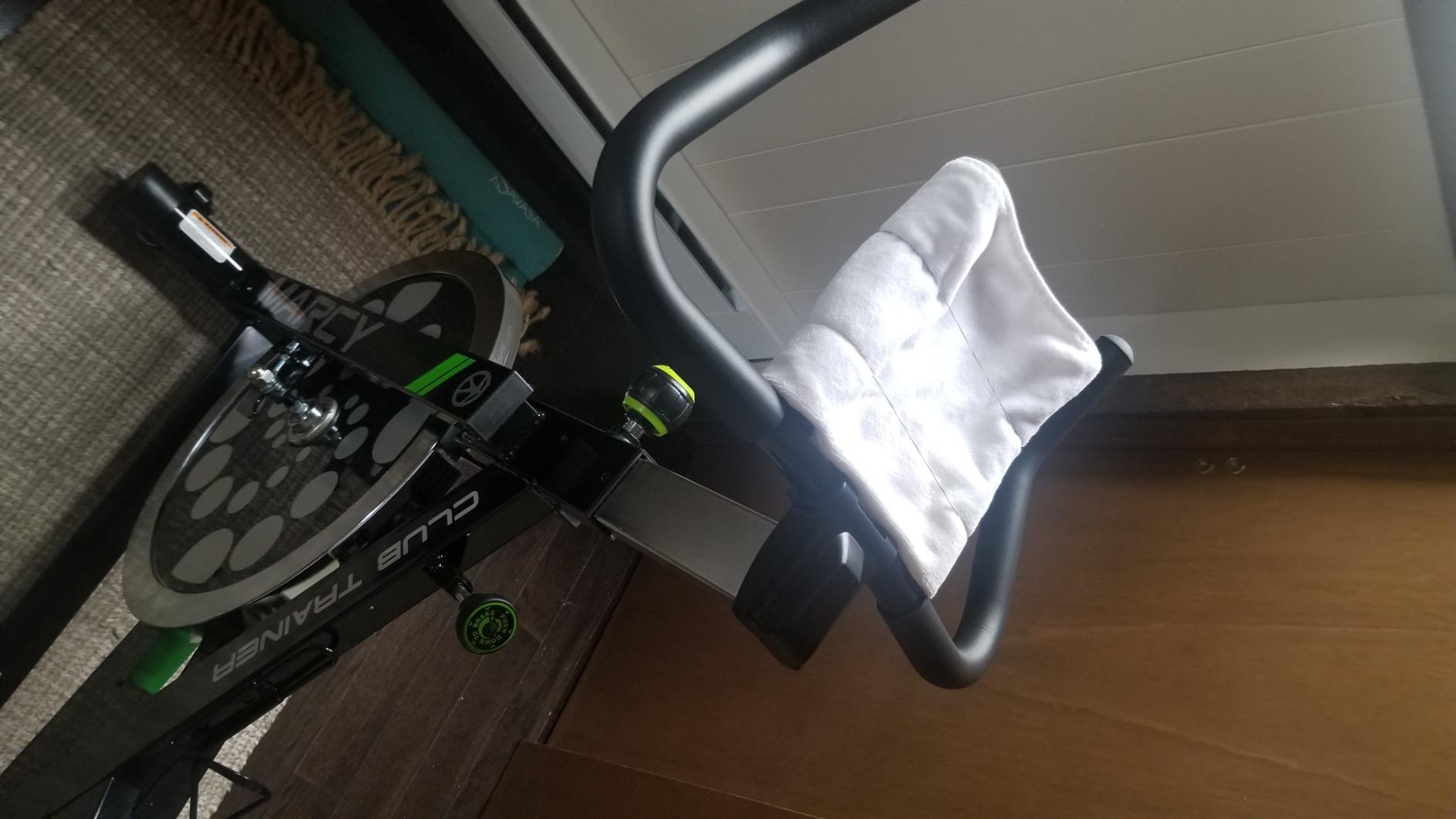 Marcy Club Revolution Bike Cycle Trainer for Cardio Exercise, Multiple Colors Available customer photo 2