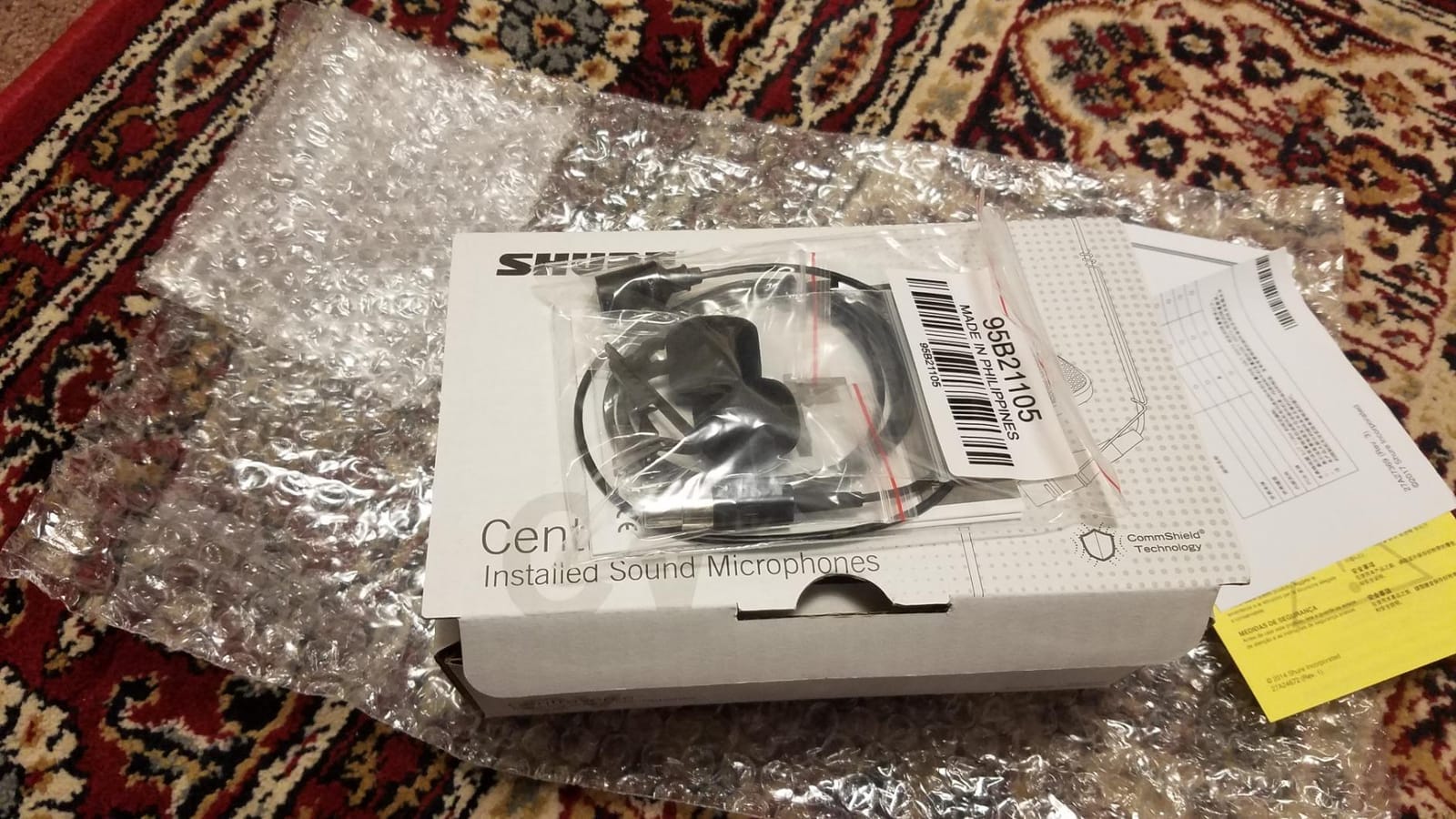 Shure Centraverse CVL Lavalier Condenser Microphone - Black customer photo 2