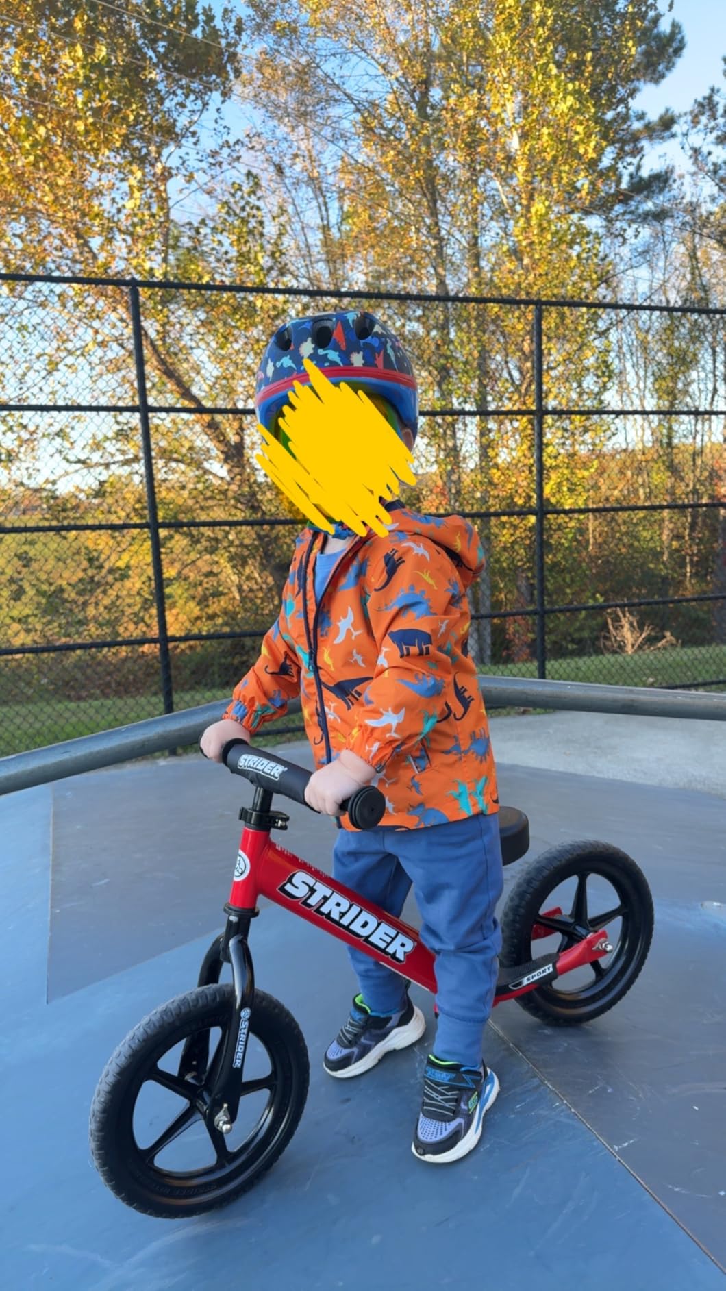 Strider 12 Sport, No Pedal Balance Bike for Kids Ages 1–4 Years, Black customer photo 2