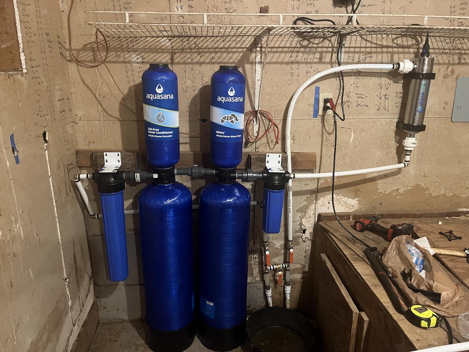 Aquasana Whole House Well Water Filter | 500K Gal | UV | EQ-Well-UV-PRO-AST customer photo 1