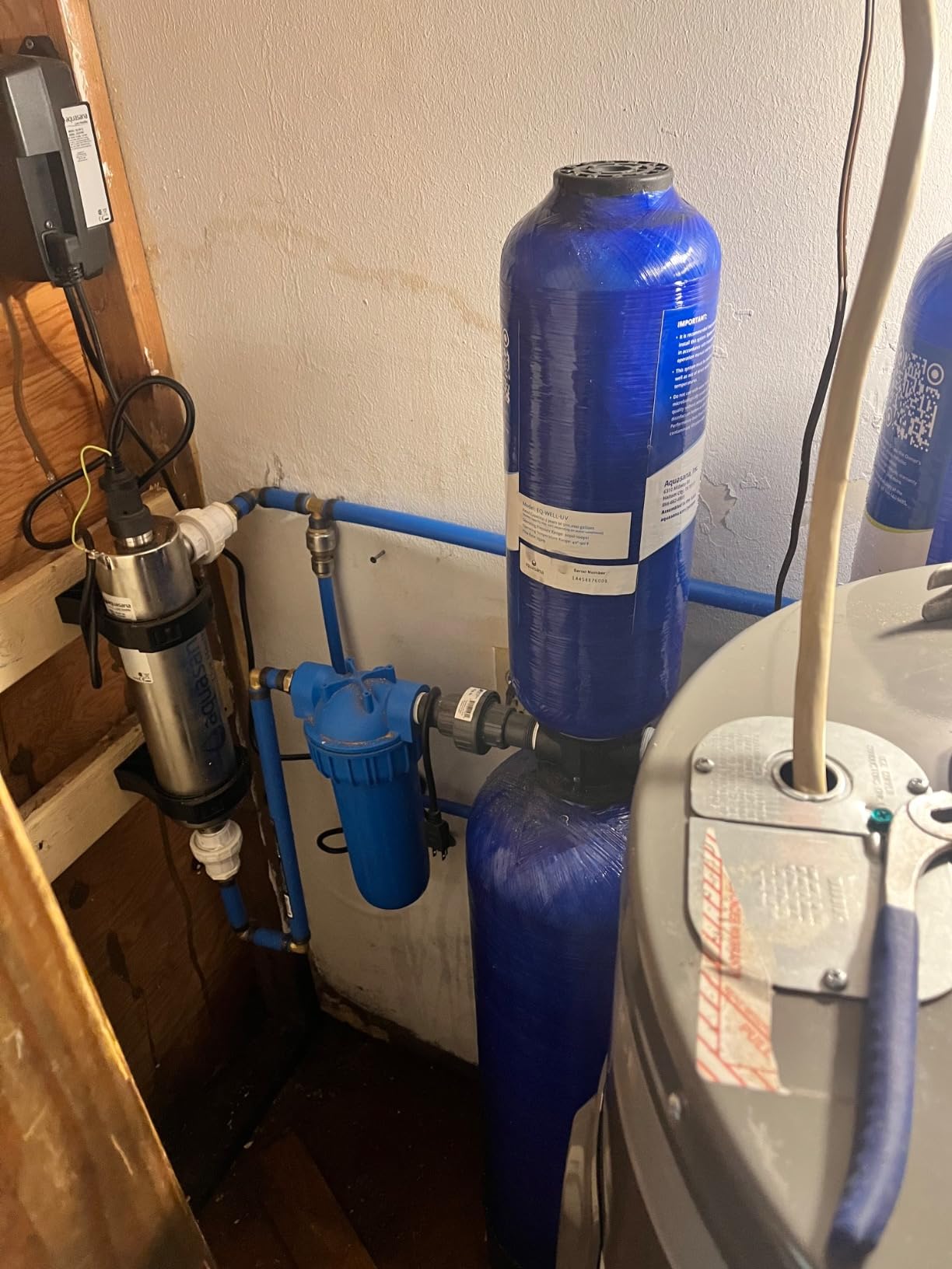 Aquasana Whole House Well Water Filter | 500K Gal | UV | EQ-Well-UV-PRO-AST customer photo 2